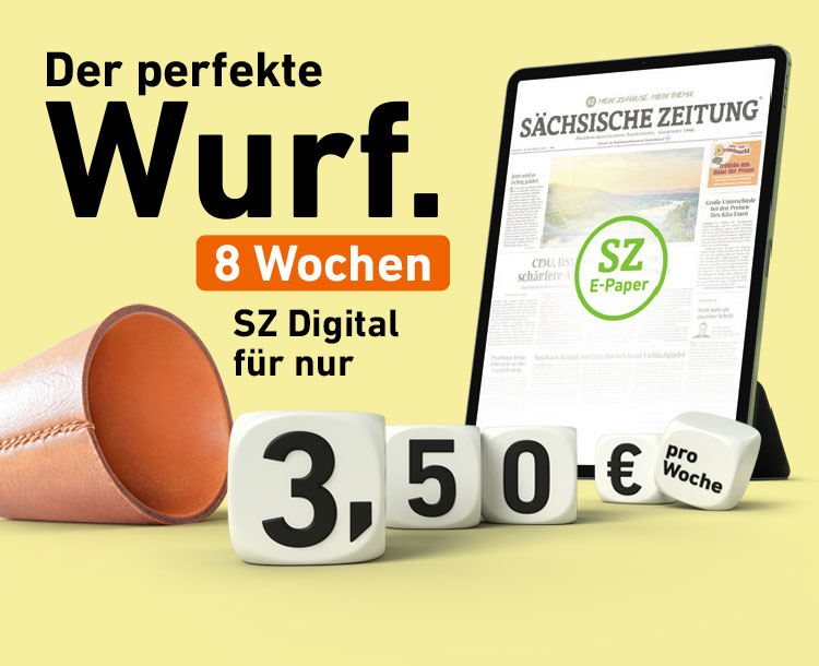 Der perfekte Wurf. 8 Wochen SZ Digital für nur 3,50 € pro Woche.